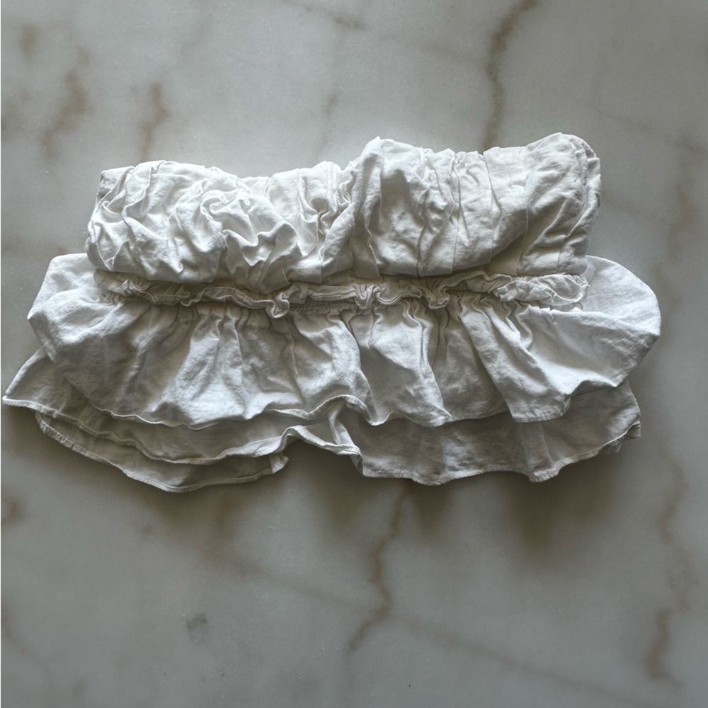 Zara Cream Textured Fabric Accessory